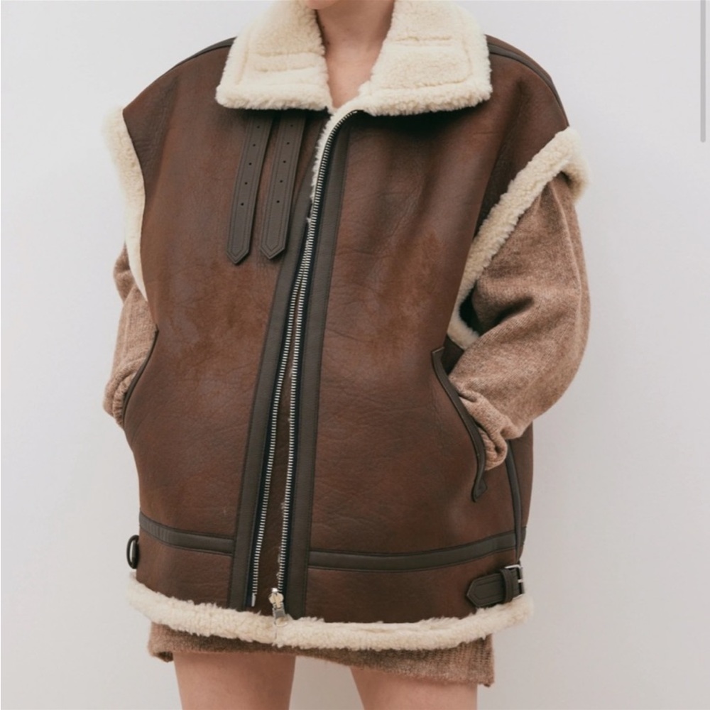 The Source Unknown Reversible Eco Shearling Vest